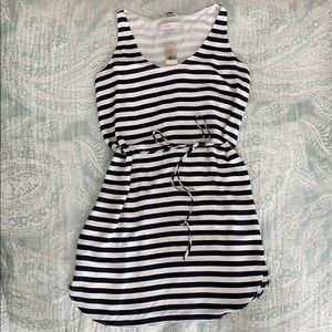 Striped loft dress